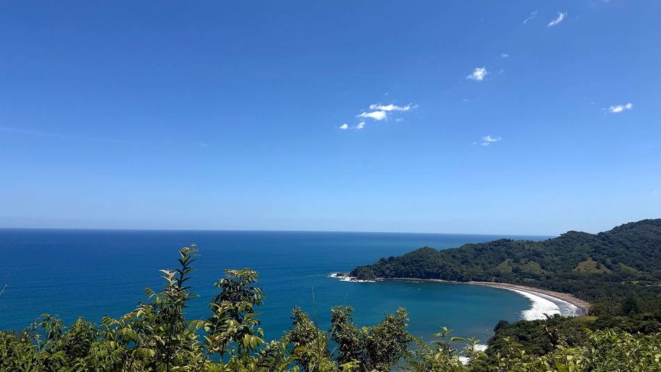 El mirador, antes de bajar a Coyote