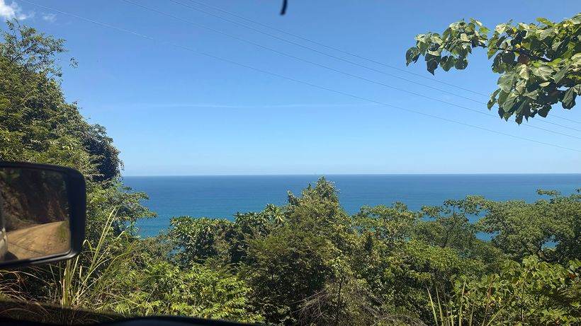 Camino a la costa sur, por adentro