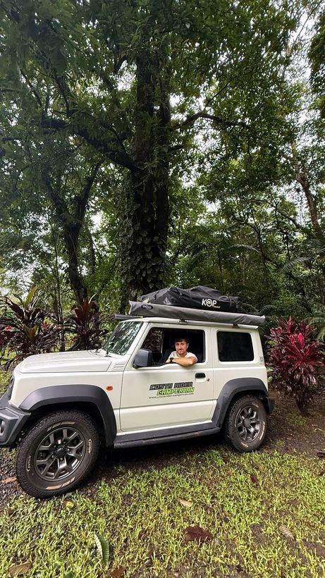 Mati y el Jimny, el primer día