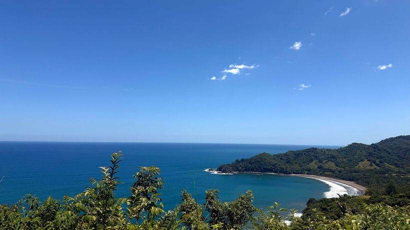 El mirador, antes de bajar a Coyote