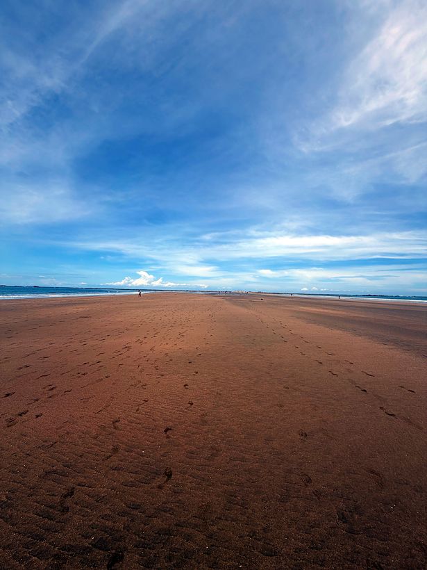 Todo esto queda cuando baja el mar