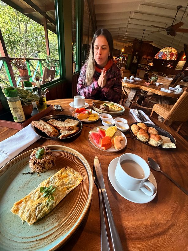 El desayuno después, que sabía distinto